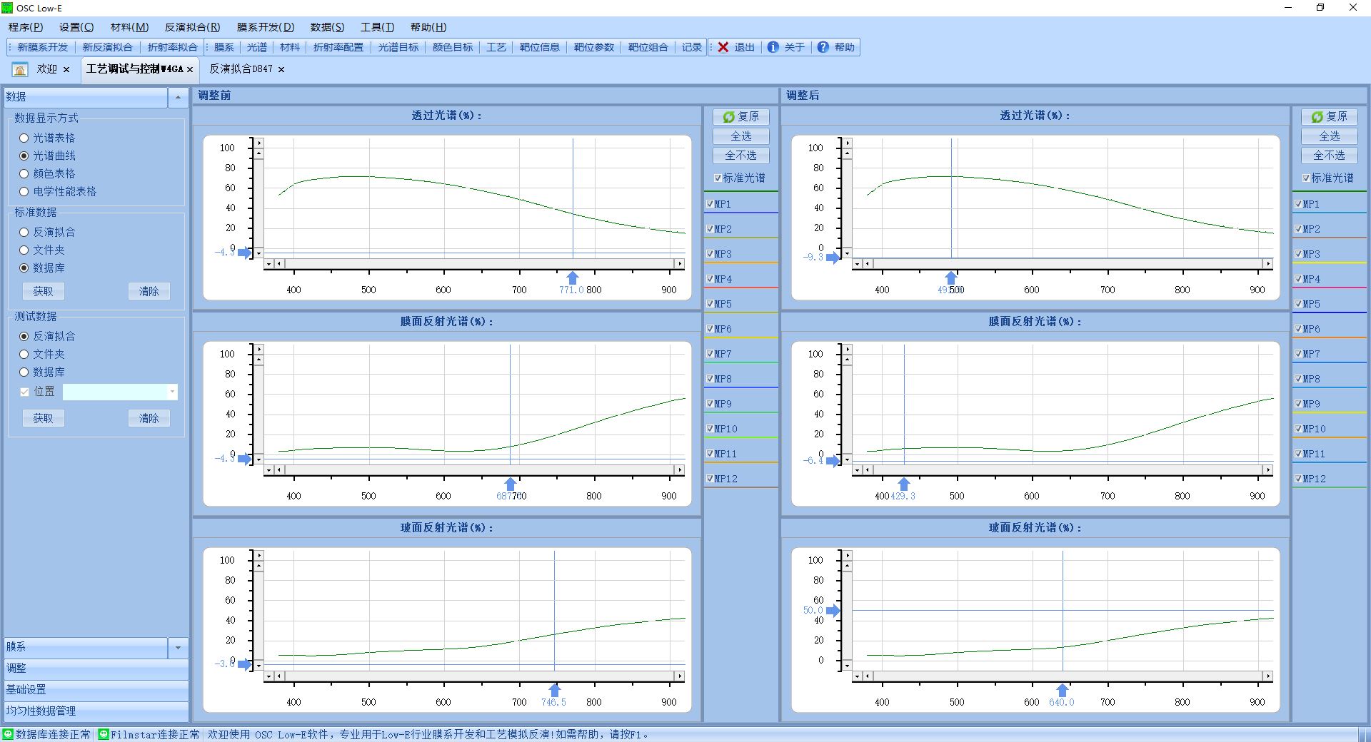 均匀性调整和控制